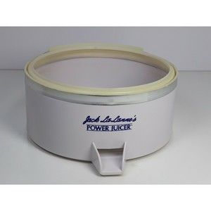 Jack LaLanne Power Juicer CL-003AP Replacement Part White Juice Receptacle